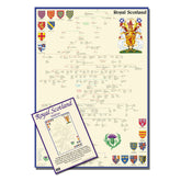 Royal Scotland Wallchart - Distinctly British